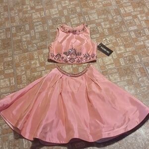 Sherry hill 2 pc. Formal ware prom, homecoming, cruise dress no SH45